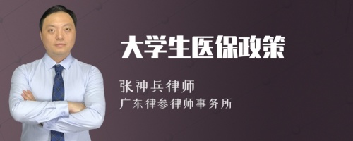 大学生医保政策