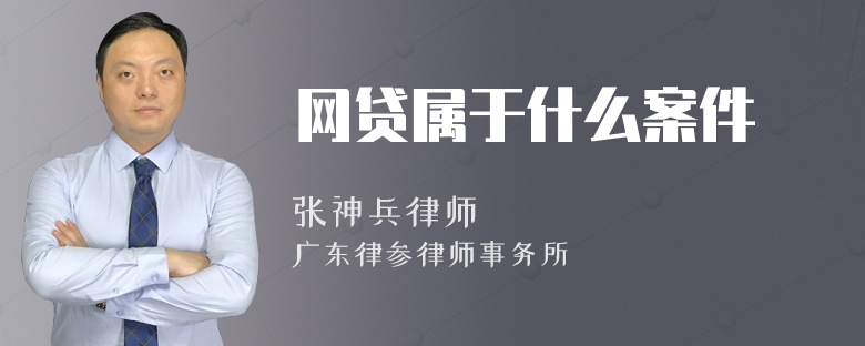 网贷属于什么案件