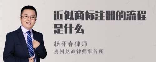 近似商标注册的流程是什么