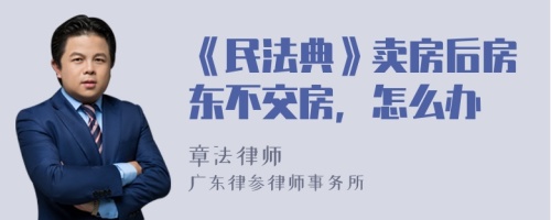 《民法典》卖房后房东不交房，怎么办