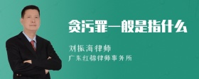 贪污罪一般是指什么