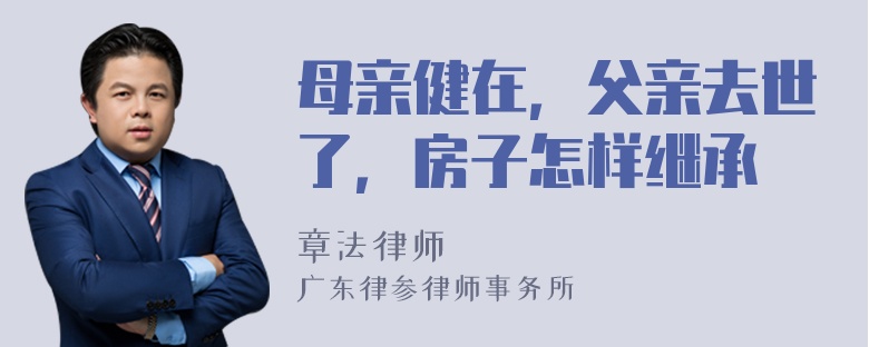 母亲健在，父亲去世了，房子怎样继承