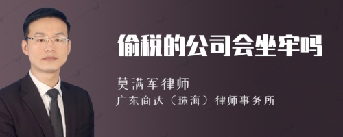 偷税的公司会坐牢吗