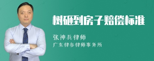 树砸到房子赔偿标准