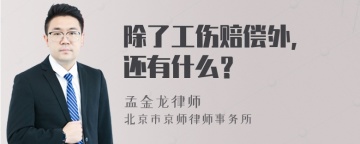 除了工伤赔偿外, 还有什么？