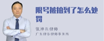 限号被拍到了怎么处罚