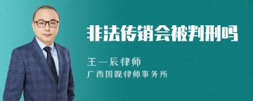 非法传销会被判刑吗