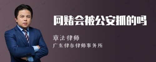 网赌会被公安抓的吗