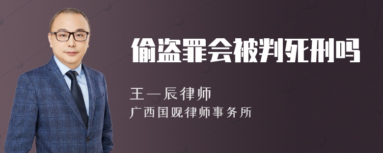 偷盗罪会被判死刑吗