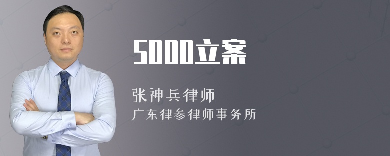 5000立案