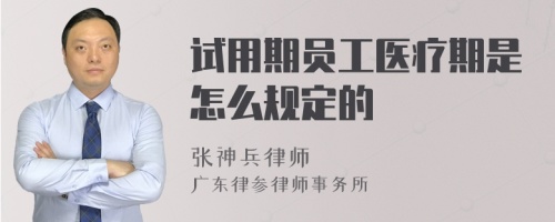 试用期员工医疗期是怎么规定的