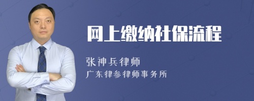 网上缴纳社保流程