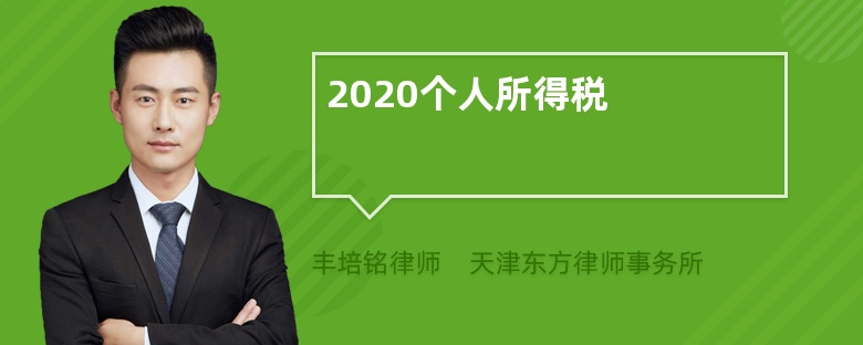 2020个人所得税