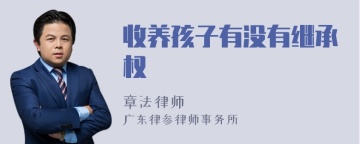 收养孩子有没有继承权