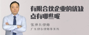 有限合伙企业的优缺点有哪些呢