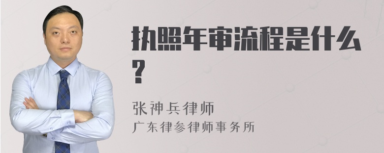 执照年审流程是什么?