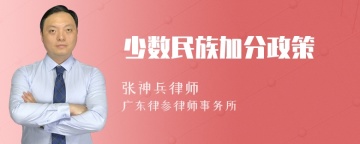 少数民族加分政策