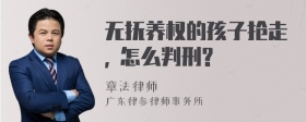 无抚养权的孩子抢走, 怎么判刑?