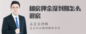 租房押金没到期怎么退房