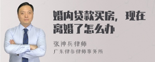 婚内贷款买房，现在离婚了怎么办