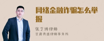 网络金融诈骗怎么举报