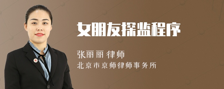 女朋友探监程序