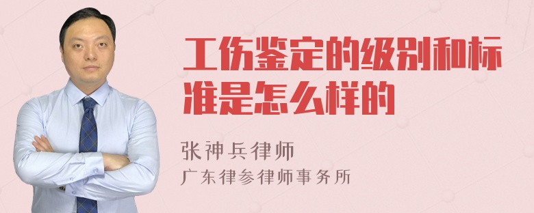 工伤鉴定的级别和标准是怎么样的