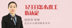 12333怎么查工伤认定