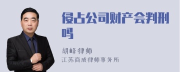 侵占公司财产会判刑吗