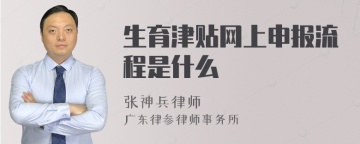 生育津贴网上申报流程是什么