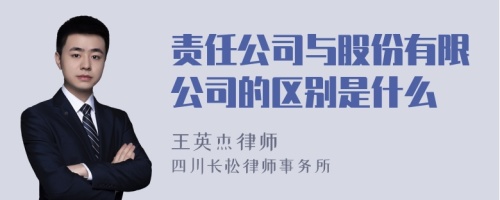 责任公司与股份有限公司的区别是什么