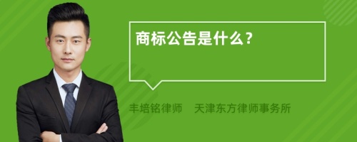 商标公告是什么？