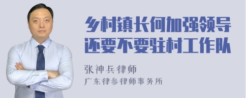 乡村镇长何加强领导还要不要驻村工作队