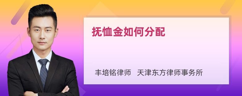 抚恤金如何分配