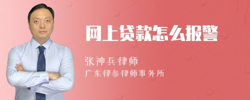 网上贷款怎么报警