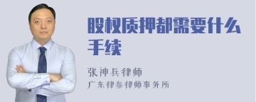 股权质押都需要什么手续