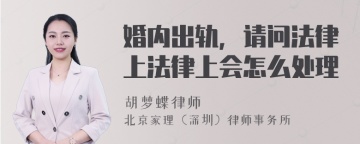 婚内出轨，请问法律上法律上会怎么处理