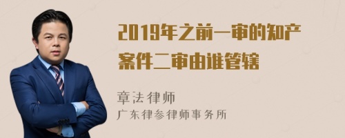 2019年之前一审的知产案件二审由谁管辖