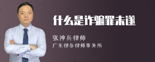 什么是诈骗罪未遂