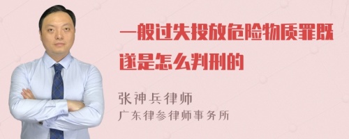 一般过失投放危险物质罪既遂是怎么判刑的