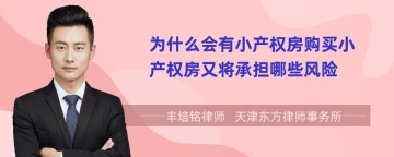 为什么会有小产权房购买小产权房又将承担哪些风险