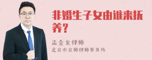 非婚生子女由谁来抚养？