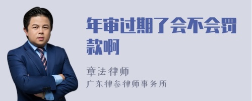 年审过期了会不会罚款啊