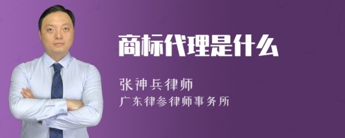 商标代理是什么