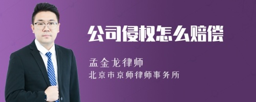 公司侵权怎么赔偿