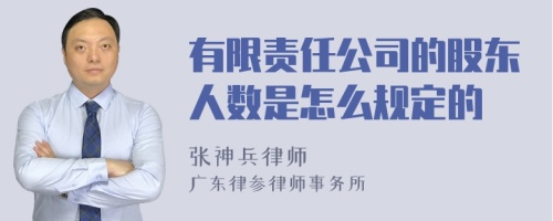 有限责任公司的股东人数是怎么规定的