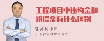 工程项目中违约金和赔偿金有什么区别