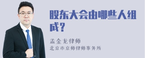 股东大会由哪些人组成？