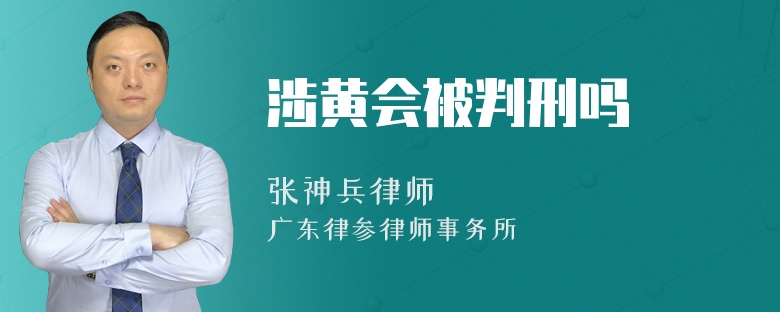 涉黄会被判刑吗