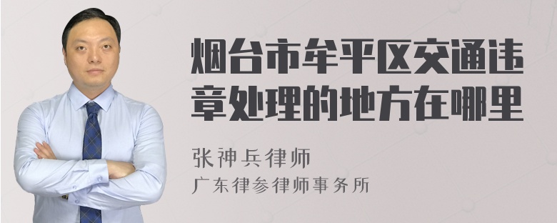 烟台市牟平区交通违章处理的地方在哪里